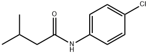 ButanaMide, N-(4-chlorophenyl)-3-Methyl- Structure