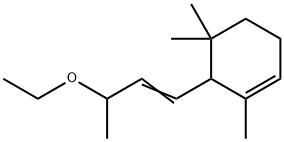 6-(3-ethoxybuten-1-yl)-1,5,5-trimethylcyclohexene Structure