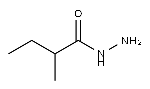 2-甲基丁酰肼, 70195-11-8, 结构式