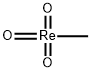 METHYLTRIOXORHENIUM(VII) Struktur