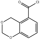 4H-1,3-Benzodioxin-5-carbonylchloride(9CI) Struktur