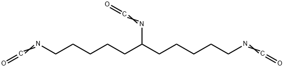 undecane-1,6,11-triyl triisocyanate 结构式