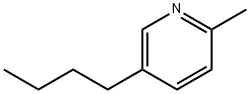 5-ブチル-2-メチルピリジン 化学構造式