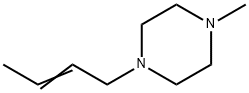 Piperazine, 1-(2-butenyl)-4-methyl- (7CI,8CI,9CI) Structure