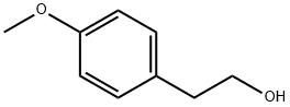 4-メトキシフェネチルアルコール 化学構造式
