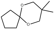 8,8-ジメチル-6,10-ジオキサスピロ[4.5]デカン 化学構造式