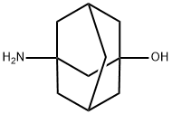 3-Amino-1-hydroxyadamantane Structure