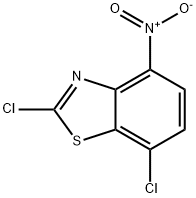 2,7-DICHLORO-4-NITROBENZOTHIAZOLE Structure