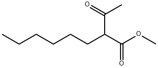 Methyl 2-hexylacetoacetate Structure