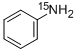 アニリン (15N, 98%+) 化学構造式
