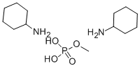 MONOMETHYL PHOSPHATE DI(CYCLOHEXYLAMMONIUM) SALT 化学構造式