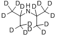 DI-ISO-PROPYL-D14-AMINE Structure