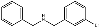 BENZYL-(3-BROMOBENZYL)AMINE Struktur