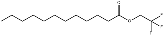 2,2,2-TRIFLUOROETHYL LAURATE Structure