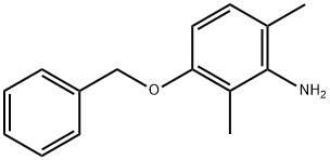 2,6-diMethyl-3-(phenylMethoxy)-benzenaMine, 70261-50-6, 结构式