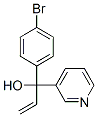 alpha-(4-bromophenyl)-alpha-vinylpyridine-3-methanol 结构式