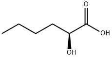 Hexanoic acid, 2-hydroxy-, (2S)- Structure