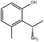 2-[(1S)-1-氨乙基]-3-甲基-苯酚,702684-44-4,结构式