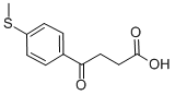 3-(4-METHYLTHIOBENZOYL)PROPIONIC ACID Structure