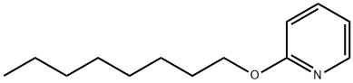 2-(オクチルオキシ)ピリジン 化学構造式