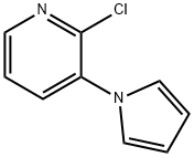 2-CHLORO-3-PYRROL-1-YLPYRIDINE Structure