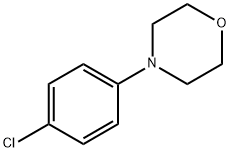 4-(4-クロロフェニル)モルホリン 化学構造式