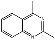 2,4-ジメチルキナゾリン 化学構造式