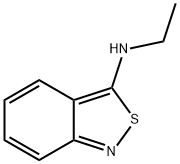 N-エチル-2,1-ベンゾチアゾール-3-アミン 化学構造式
