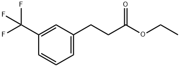 3-(3-TRIFLUOROMETHYL-PHENYL)-PROPIONIC ACID ETHYL ESTER Structure