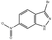 3-溴-6-硝基吲唑,70315-68-3,结构式