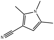 1,2,5-三甲基-1H-吡咯-3-腈 结构式