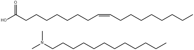 Lauryldimethylamine, oleate Structure