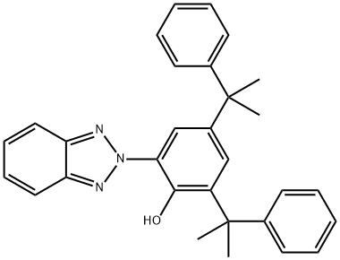 2-(2H-Benzotriazol-2-yl)-4,6-bis(1-methyl-1-phenylethyl)phenol