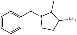 2-Methyl-1-(phenylmethyl)-3-pyrrolidinamine, 70325-82-5, 结构式