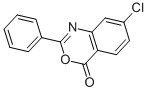 7-CHLORO-2-PHENYL-3,1-BENZOXAZIN-4-ONE Structure