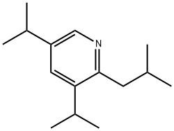 2-ISOBUTYL-3,5-DI-ISOPROPYLPYRIDINE Structure