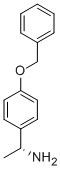 Benzenemethanamine,a-methyl-4-(phenylmethoxy)-, (aR) Structure