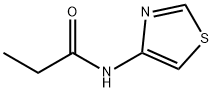 Propanamide,  N-4-thiazolyl- Struktur