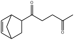 1-bicyclo[2.2.1]hept-5-en-2-ylpentane-1,4-dione 结构式