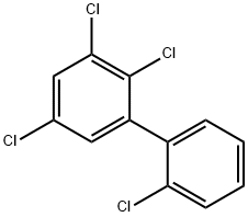 2,2',3,5-テトラクロロビフェニル 化学構造式