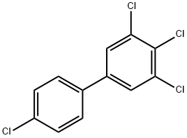 3,4,4',5-テトラクロロビフェニル 化学構造式