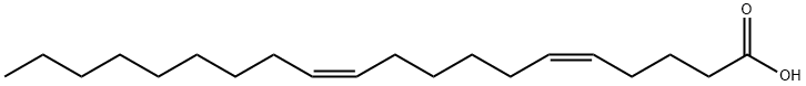 (Z,Z)-5,11-Eicosadienoic Acid Struktur