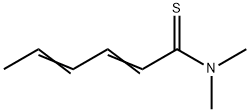 70367-71-4 2,4-Hexadienethioamide,  N,N-dimethyl-