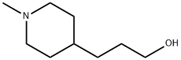 3-(1-甲基-4-哌啶)-1-丙醇, 7037-30-1, 结构式