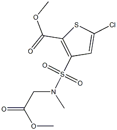 70374-38-8 5-氯-3-(N-乙酸甲酯-N-甲基氨基磺酰基)-噻吩-2-甲酸甲酯