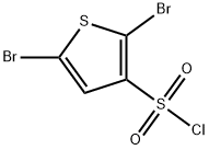 2,5-DIBROMOTHIOPHENE-3-SULFONYL CHLORIDE Structure