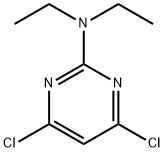 (4,6-DICHLORO-PYRIMIDIN-2-YL)-DIETHYLAMINE Structure