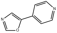 5-(4-PYRIDYL)-1,3-OXAZOLE, 70380-75-5, 结构式