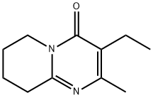 3-Ethyl-2-methyl-6,7,8,9-tetrahydro-4H-pyrido[1,2-α]pyrimidin-4-one (Risperidone Impurity) Structure