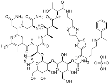 硫酸派来霉素, 70384-29-1, 结构式